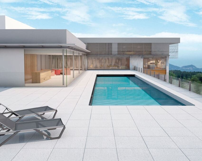 Las baldosas de hormigón para piscinas son la solución definitiva para tu seguridad y confort