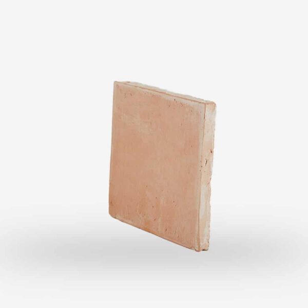 Baldosa de barro manual 20x20x2 cm