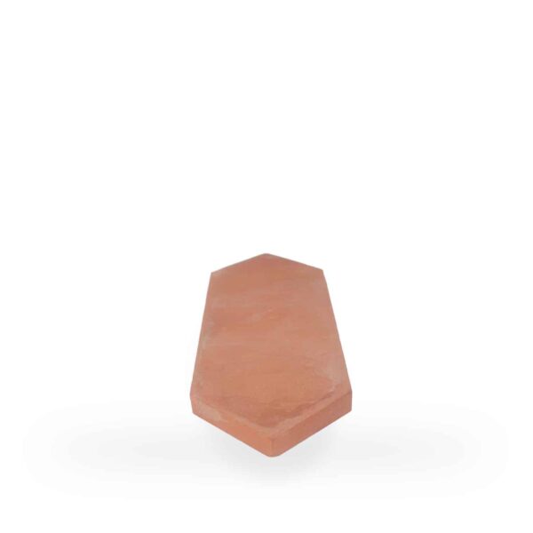 Baldosa de barro rombo 44x14x1,8 cm color rojo