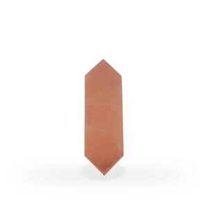 Baldosa de barro rombo 44x14x1,8 cm color rojo