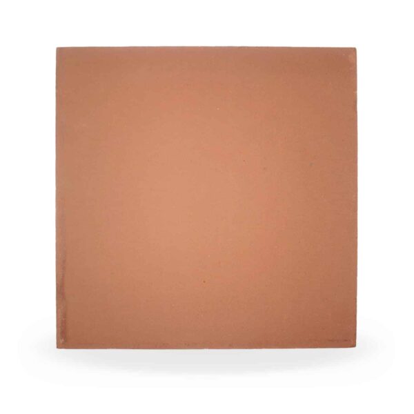 Baldosa de barro 40x40x1,8 cm color rojo