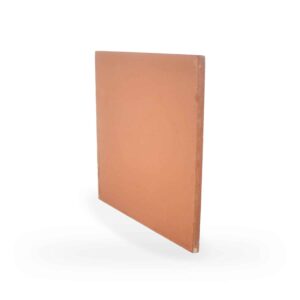 Baldosa de barro 40x40x1,8 cm color rojo