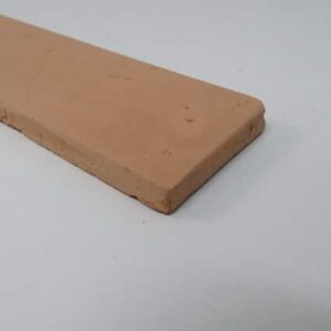 Baldosa de barro manual  7,5x30x2 cm