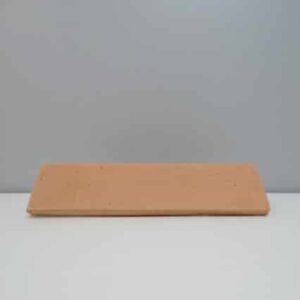 Baldosa de barro manual  7,5x30x2 cm