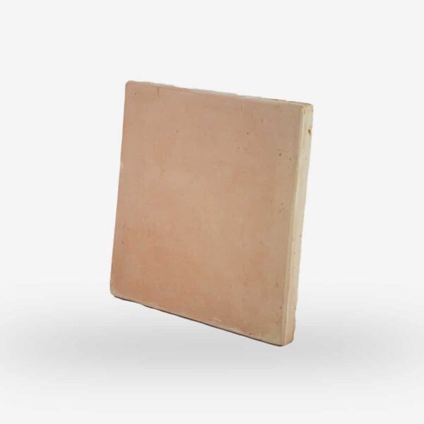 Baldosa de barro manual 25x25x2 cm