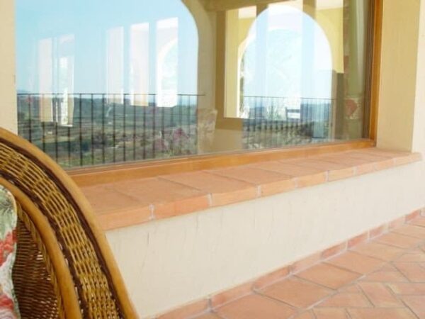 Peldaño de barro cocido 40×40 cm