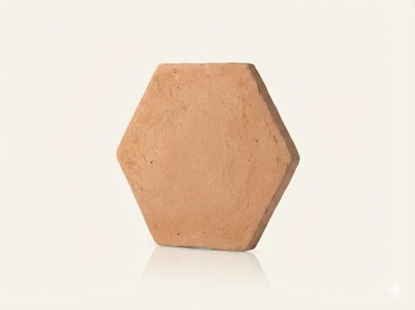 Hexágonos Artesanales de Barro Cocido 10x10x1 cm