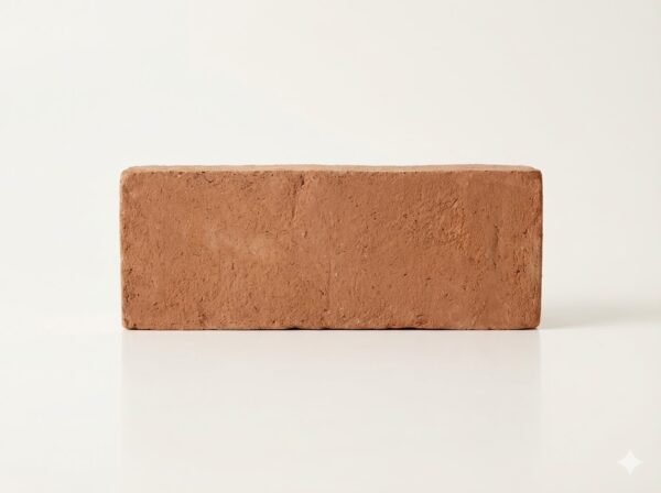 Baldosa de barro manual  10x30x1,6 cm