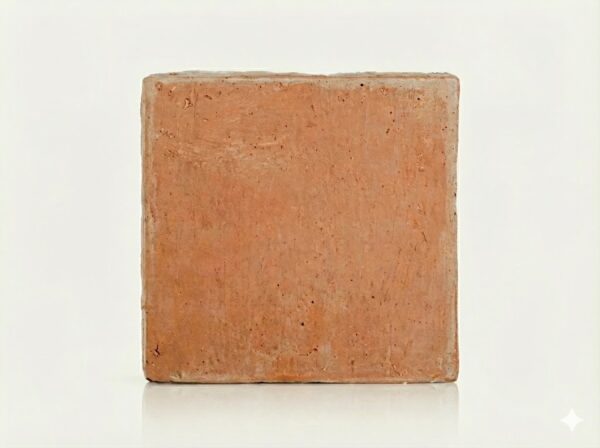 Baldosa de barro manual 40x40x2,7 cm