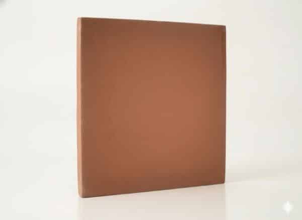 Baldosa de barro 30x30x1,8 cm color rojo