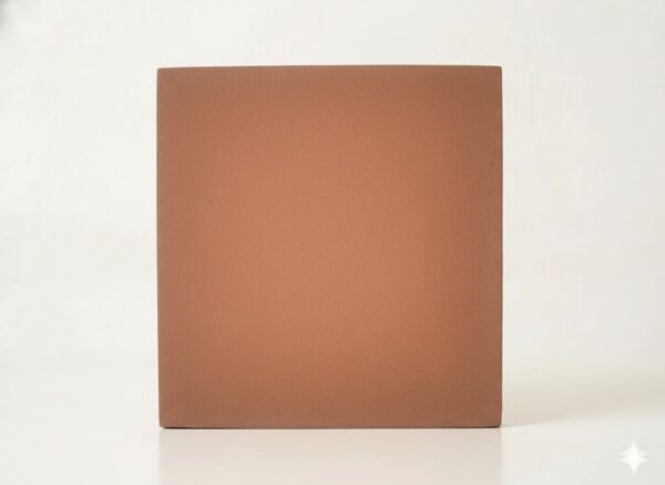 Baldosa de barro 30x30x1,8 cm color rojo