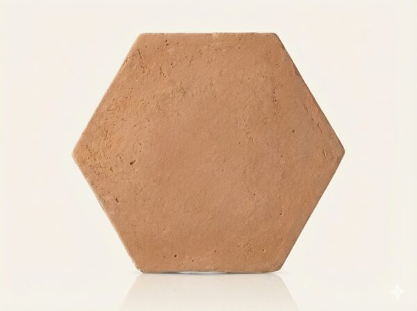 Hexágonos Artesanales de Barro Cocido 20x20x2 cm
