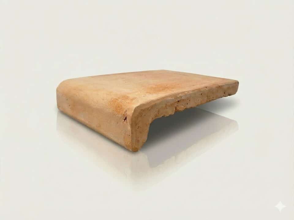 Peldaño de barro cocido 25×34 cm