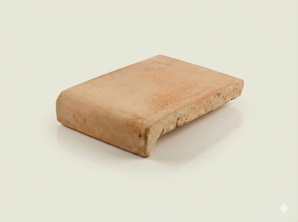 Peldaño de barro cocido 30×34 cm