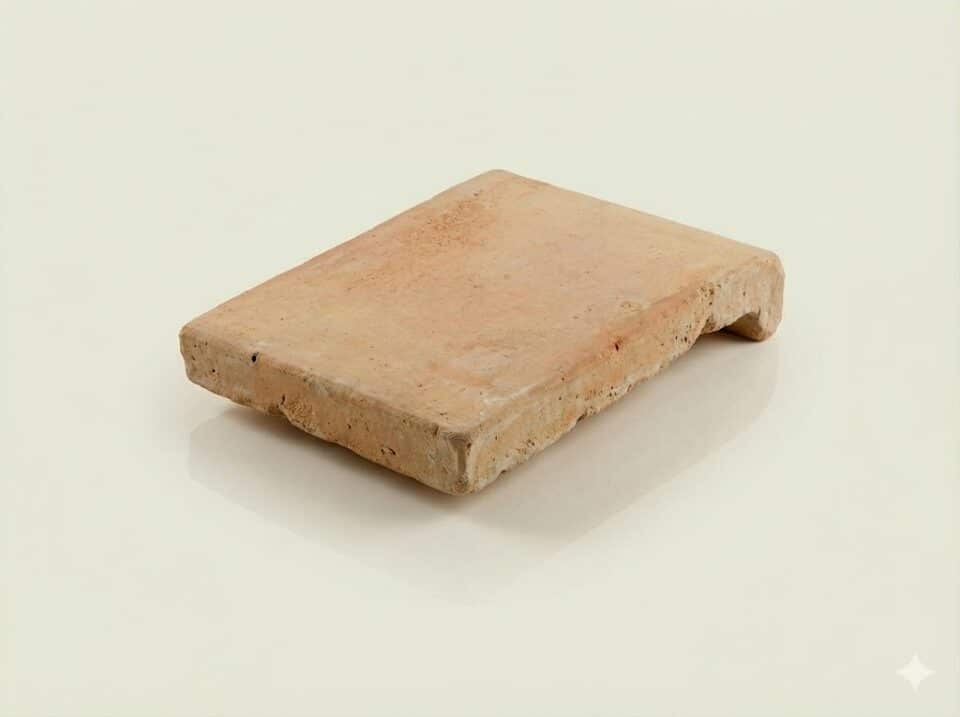 Peldaño de barro cocido 30×34 cm