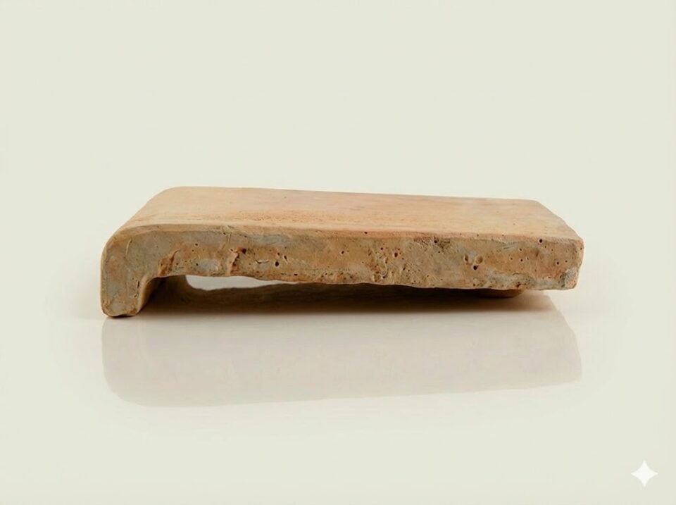 Peldaño de barro cocido 30×34 cm