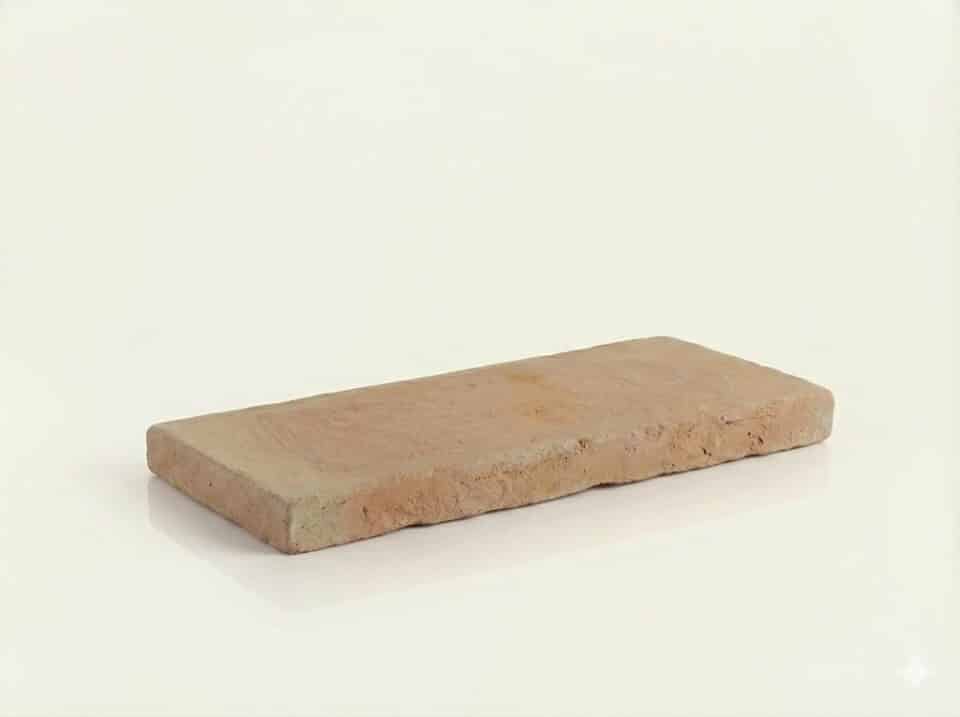 Baldosa de barro manual 15x30x2,2 cm
