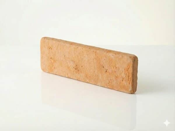 Baldosa de barro manual 7,5x30x2 cm