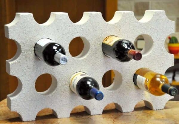 Pavicésped Oasis Celosía Jardín Blanco 60x36x8 cm Ø 7,5 cm