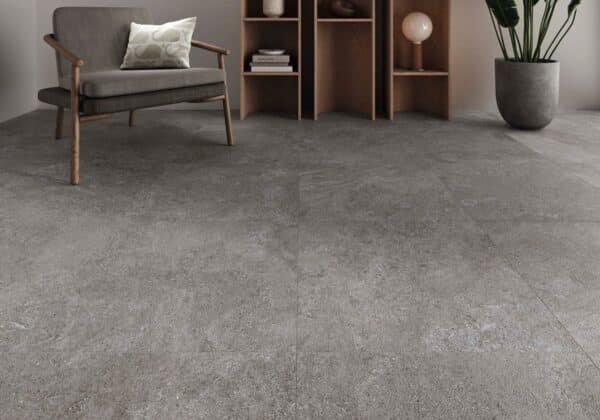 Porcelánico Plus Arenite Dark Grey 60×60 cm MT 20 mm Rect Antid C3