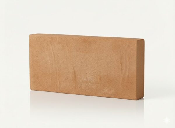 Baldosa de barro 14x28x1,8 cm color arena